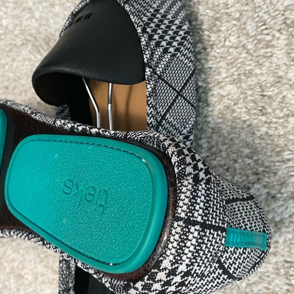 Tieks Seafield Check Limited Release Flats Comfortable Textile sz 10 price firm - Picture 9 of 10